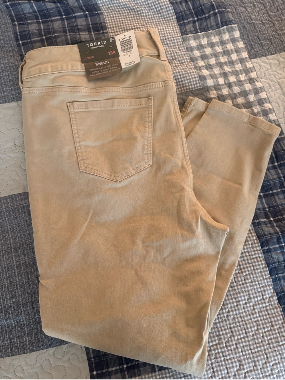 Torrid Super Soft Jegging in Khaki